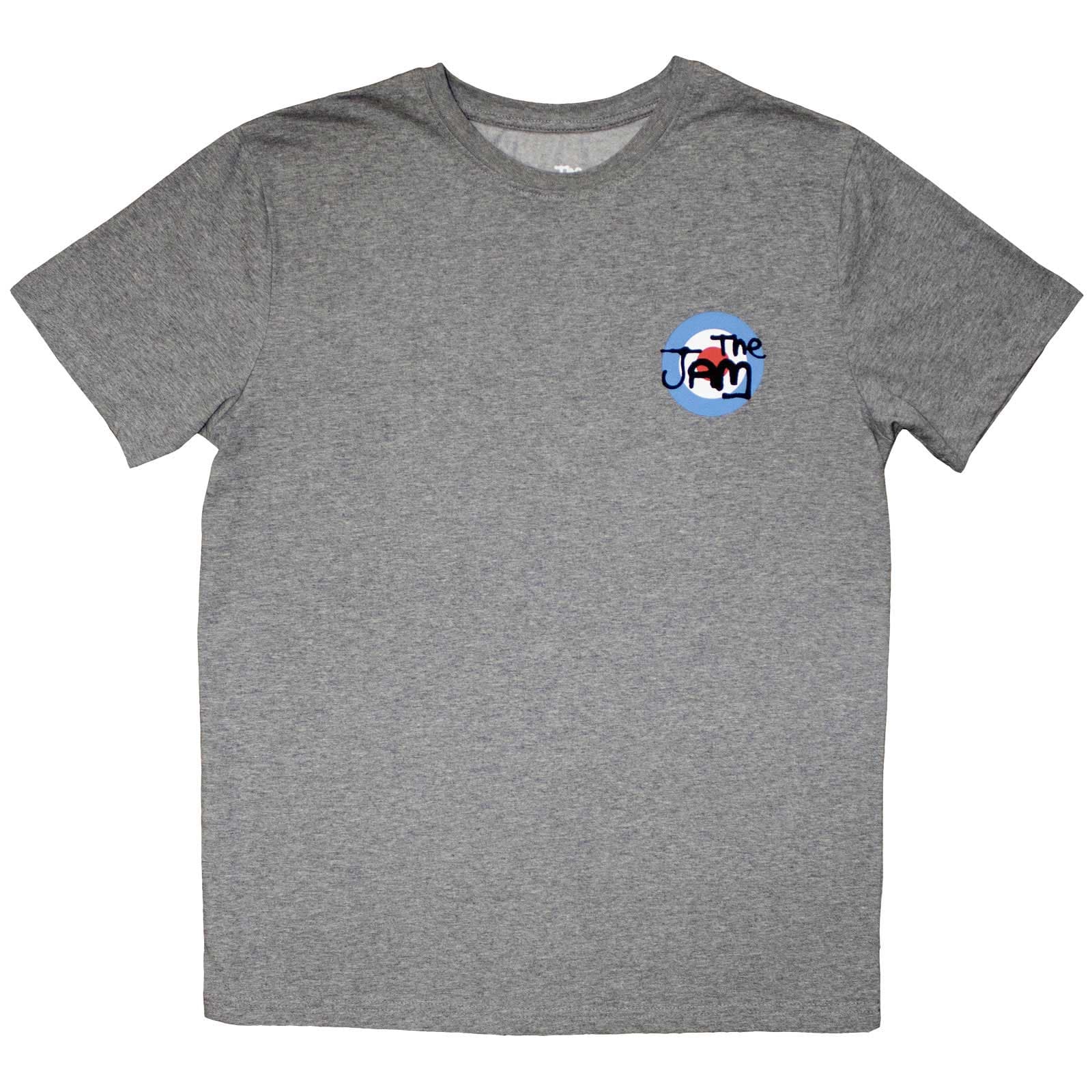 Tričko The Jam - Mini Target Logo, Unisex,Šedá,L