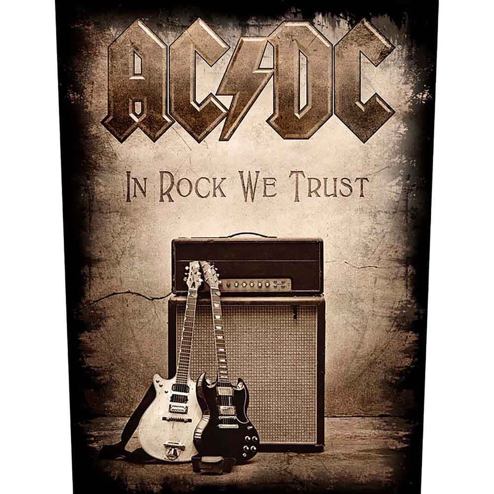 Nažehlovačka AC/DC - In Rock We Trust