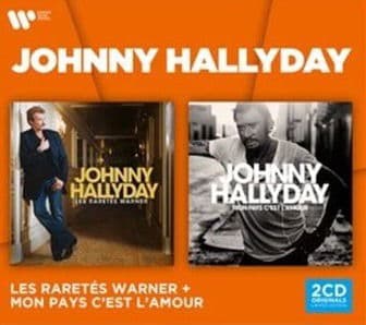 CD Johnny Hallyday - COFFRET 2CD ( LES RARETÉS / MO