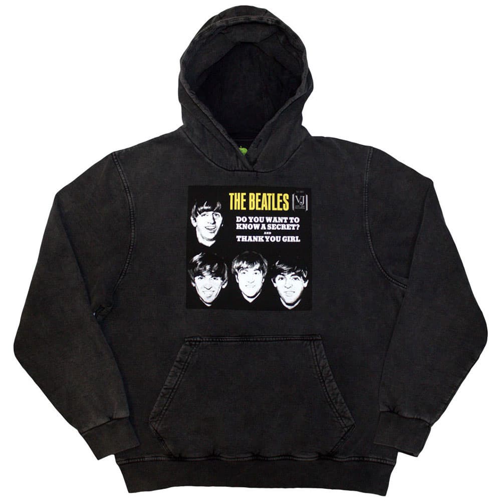 Mikina The Beatles - VJ Secret Sleeve, Unisex,Šedá,L