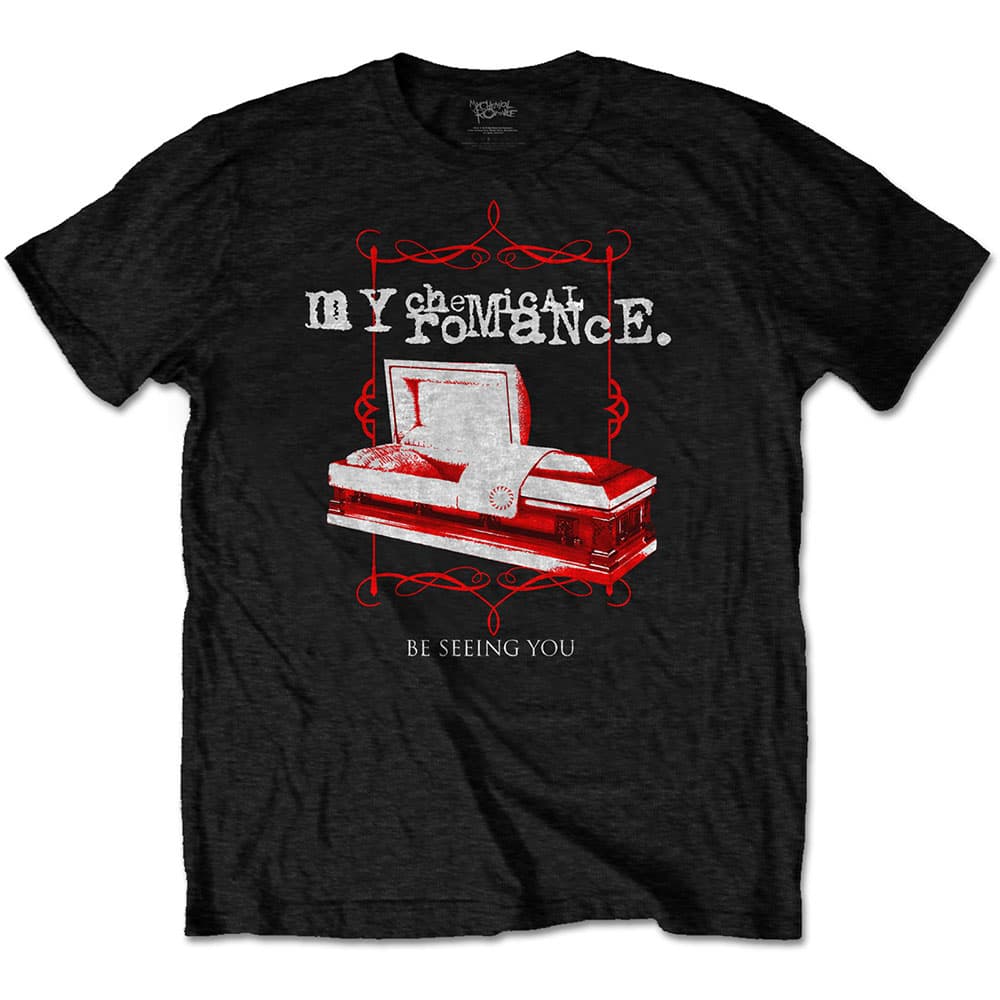 Tričko My Chemical Romance - Coffin, Unisex,Čierna,M