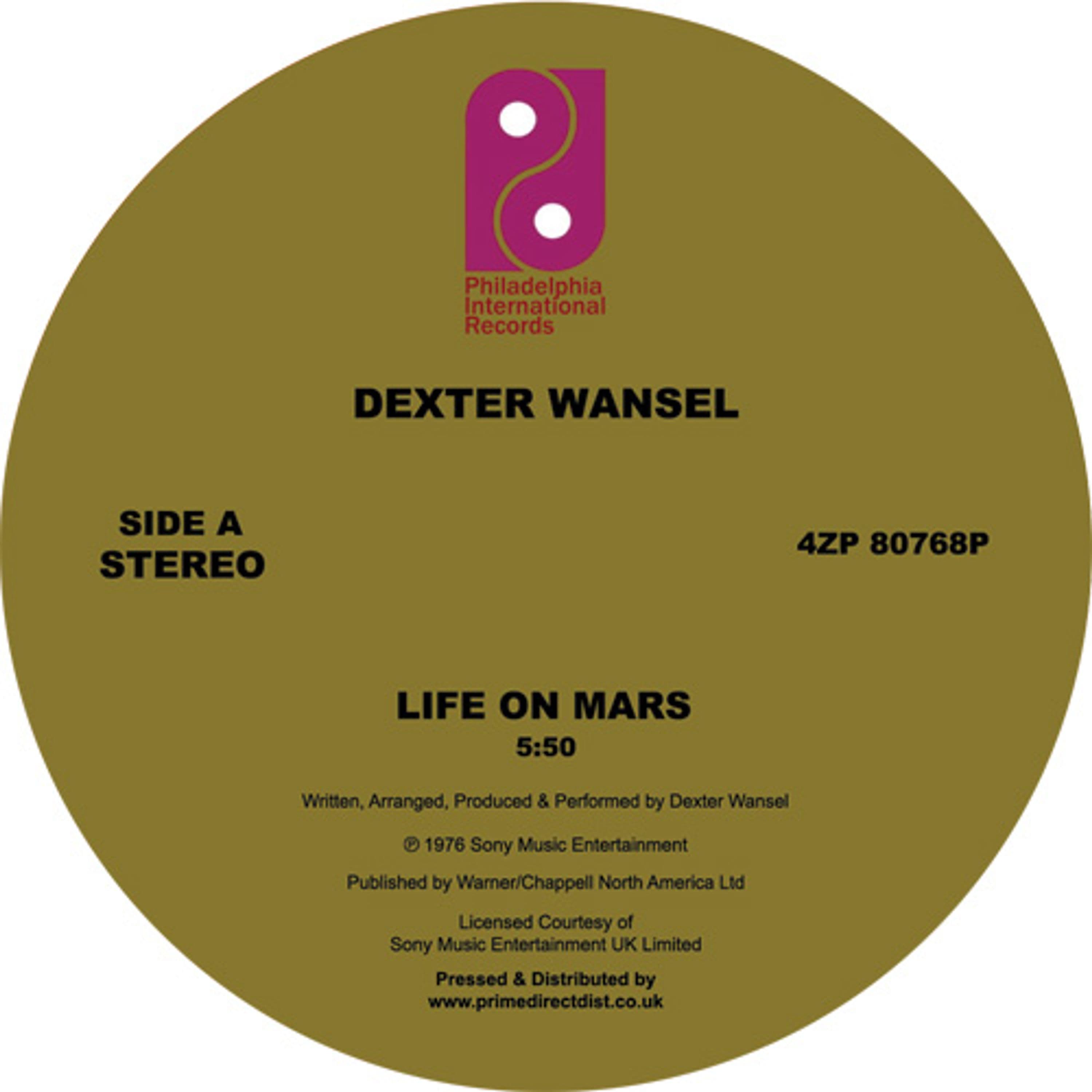 Vinyl Dexter Wansel - Wansell, Dexter - Life On Mars