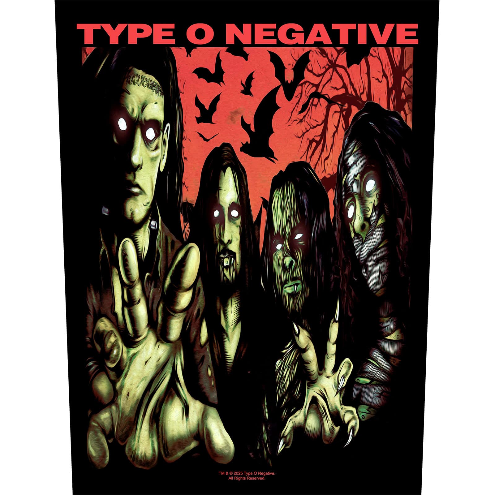 Nažehlovačka Type O Negative - Halloween