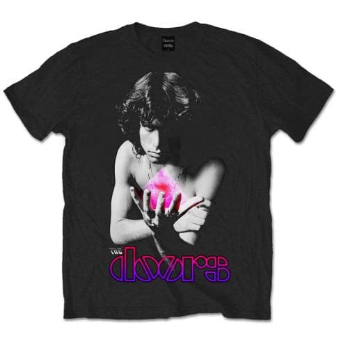 Tričko The Doors - Psychedelic Jim, Unisex,Čierna,S