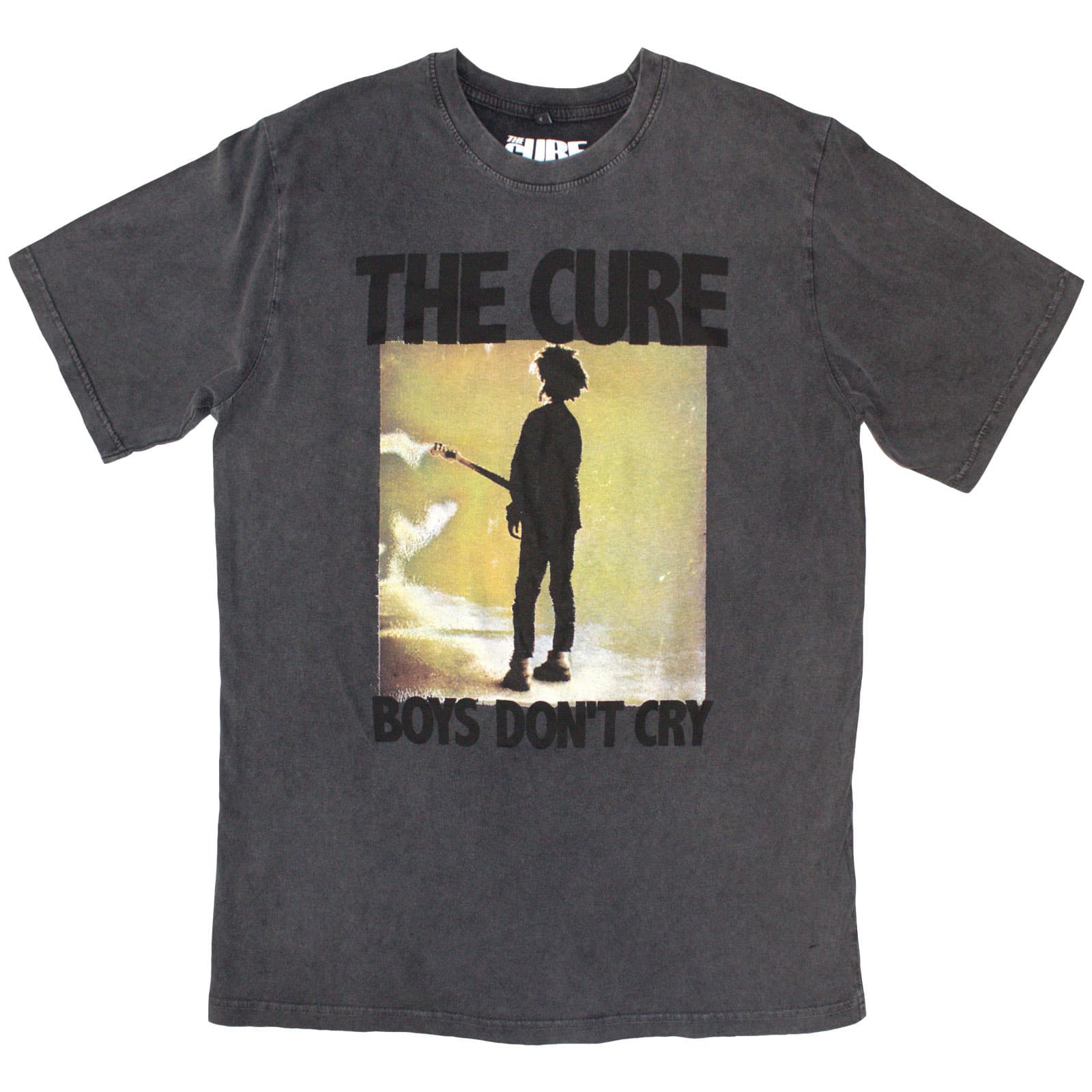 Tričko The Cure - Boys Don't Cry Box, Unisex,Šedá,S