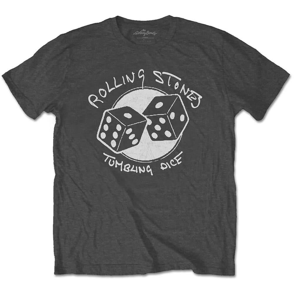 Tričko The Rolling Stones - Tumbling Dice, Unisex,Šedá,M