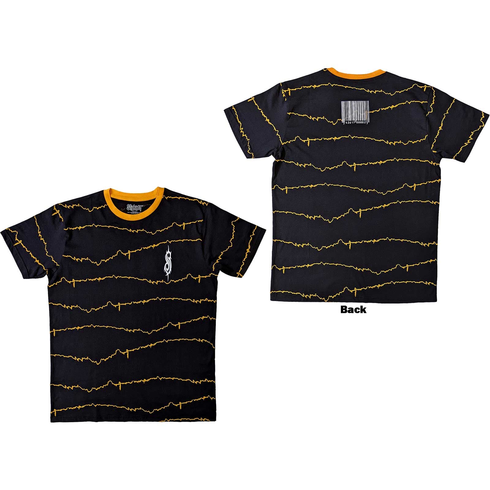 Tričko Slipknot - The End, So Far Tribal-S & Barcode, Unisex,Čierna,M