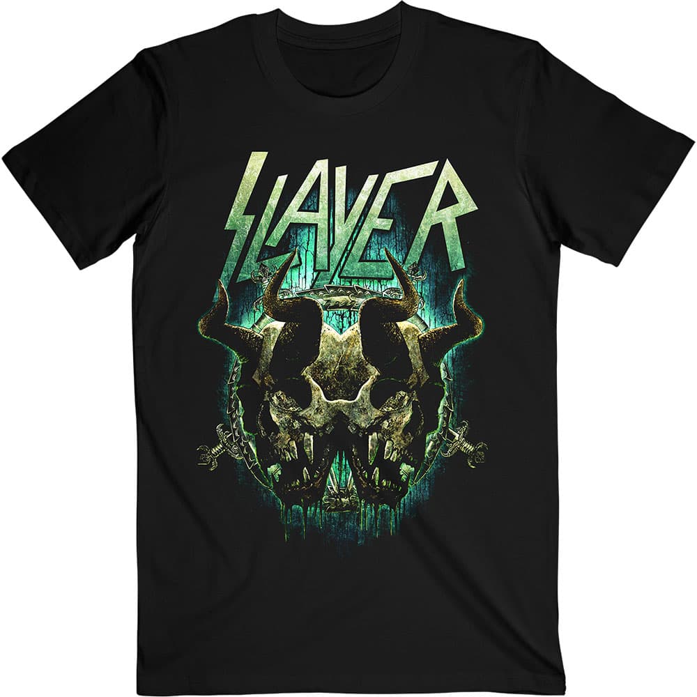 Tričko Slayer - Daemonic Twin, Unisex,Čierna,L