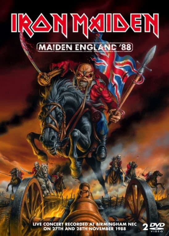DVD Iron Maiden - Maiden England '88