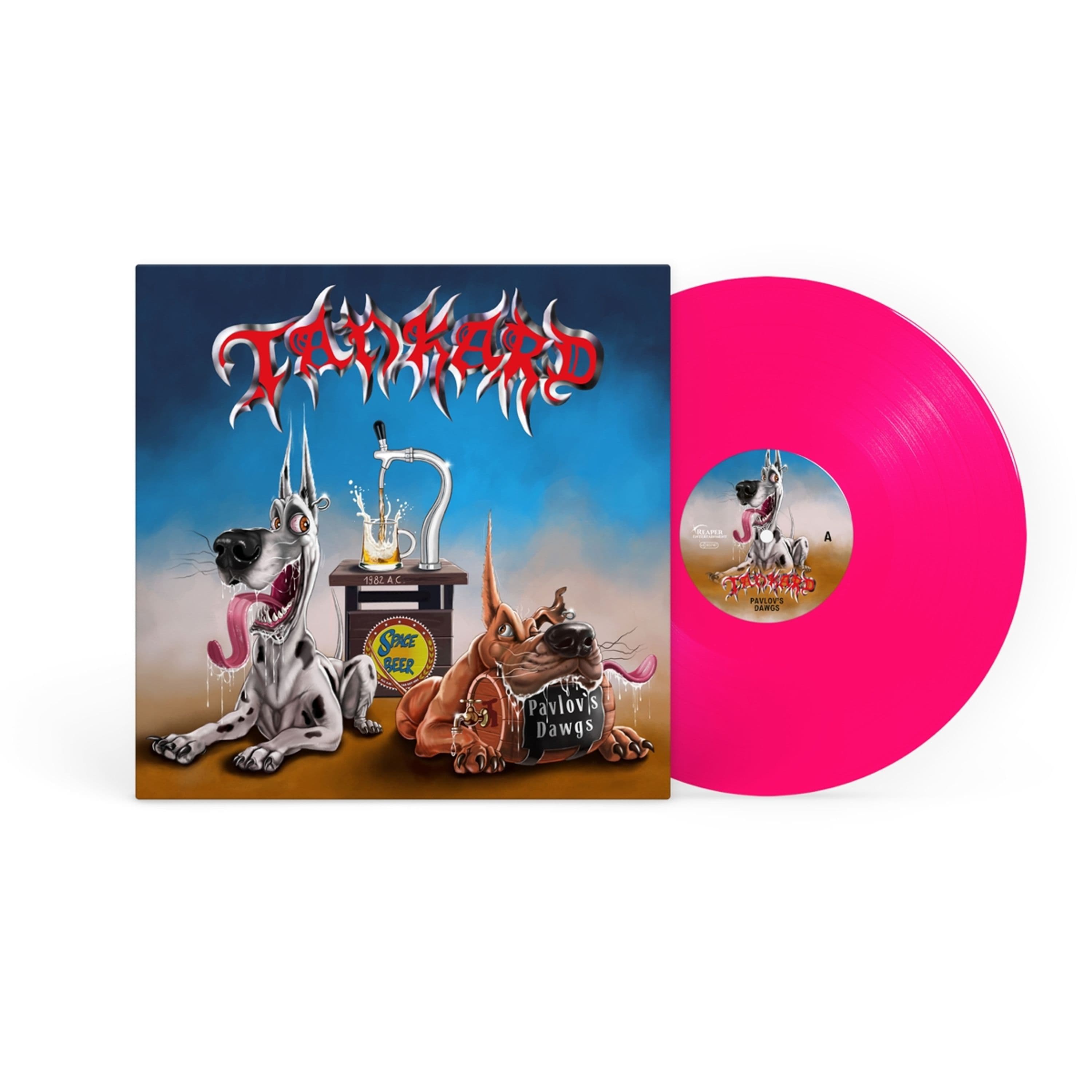 Vinyl Tankard - PAVLOV'S DAWGS (PINK VINYL)