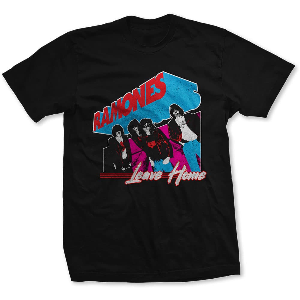 Tričko Ramones - Leave Home, Unisex,Čierna,L