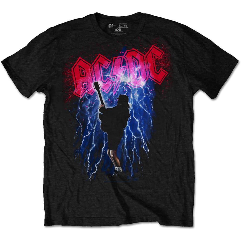 Tričko AC/DC - Thunderstruck, Unisex,Čierna,L