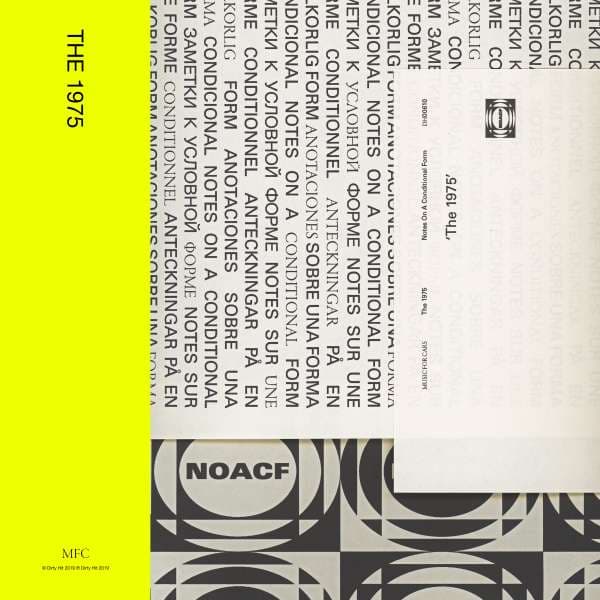 Vinyl The 1975 - NOTES ON A CONDITIONAL...