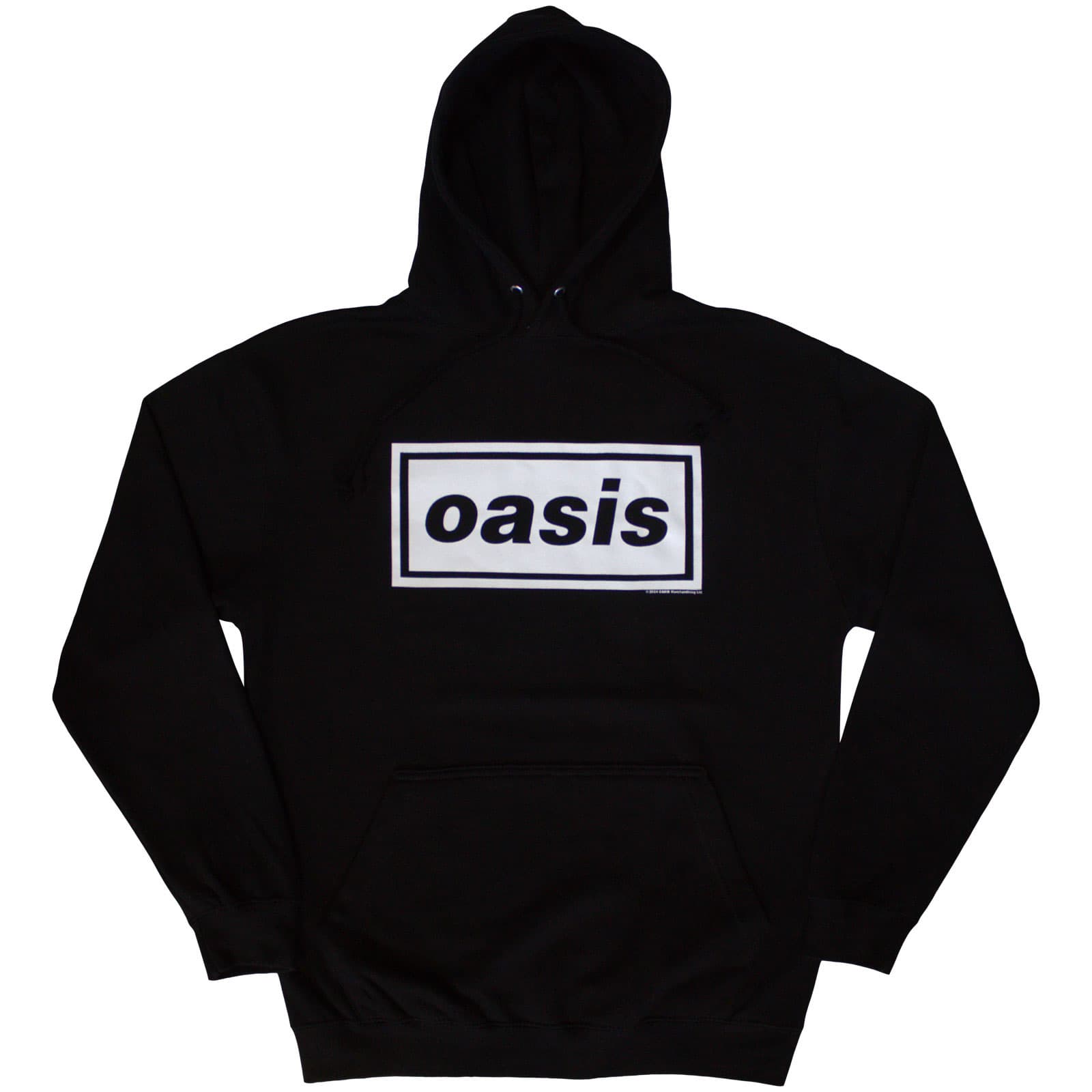 Mikina Oasis - Decca Logo, Unisex,Čierna,L