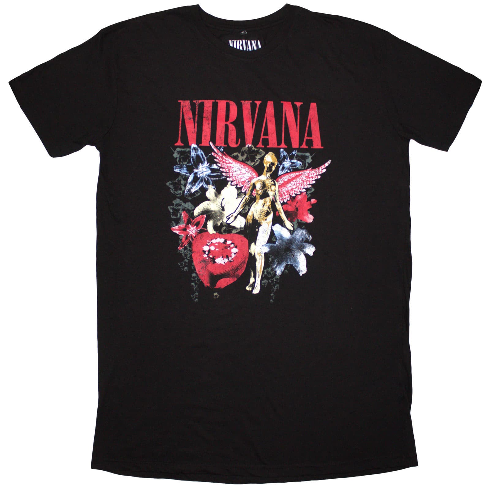 Šaty Nirvana - In Utero Vintage Collage, Žena,Čierna,M