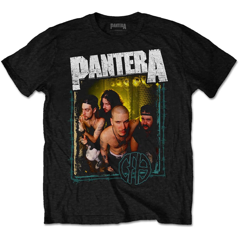 Tričko Pantera - Barbed, Unisex,Čierna,L