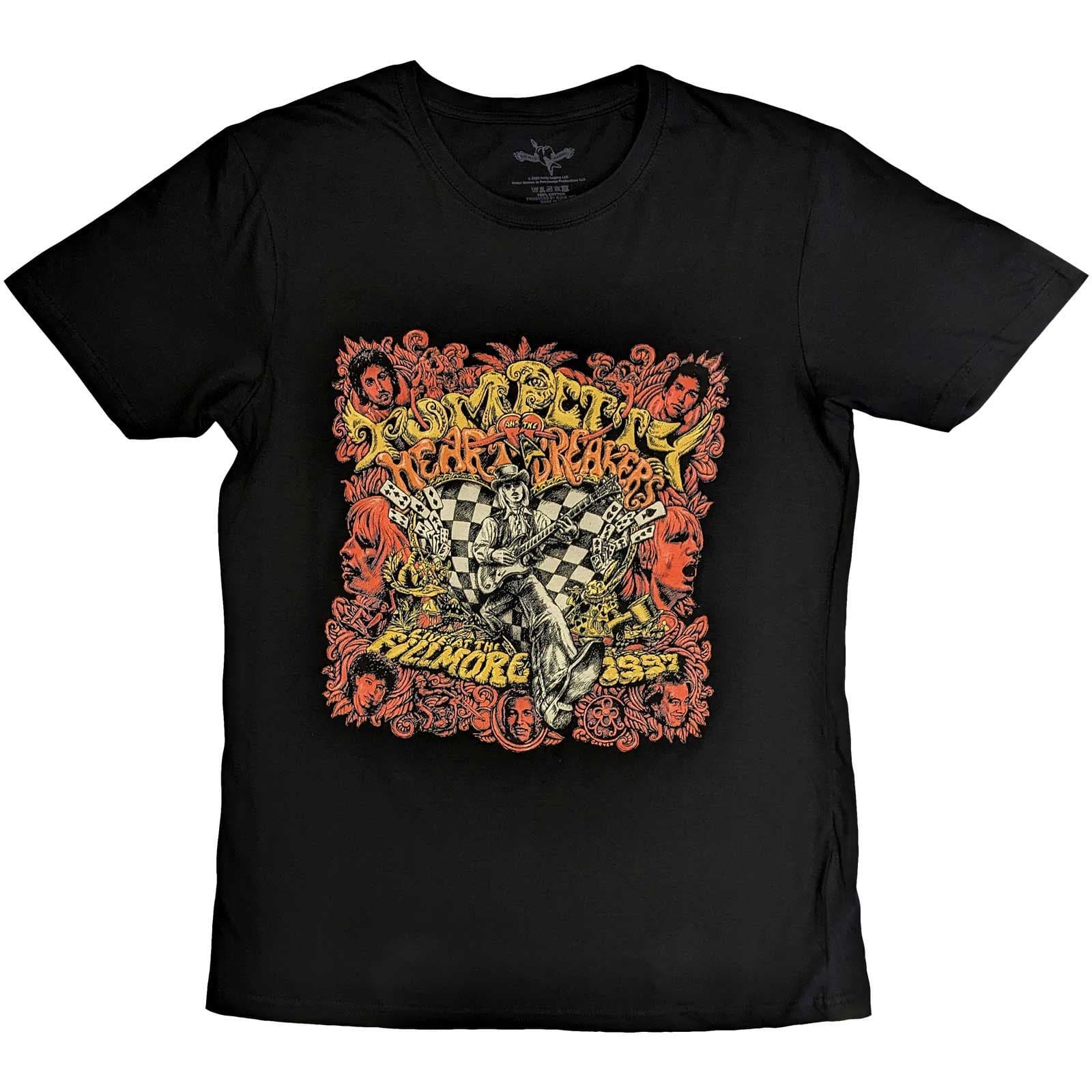 Tričko Tom Petty & The Heartbreakers - Fillmore 1997, Unisex,Čierna,S