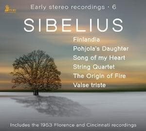 CD Cincinnati Symphony Orchestra - EARLY STEREO RECORDINGS, VOL. 6: SIBELIUS