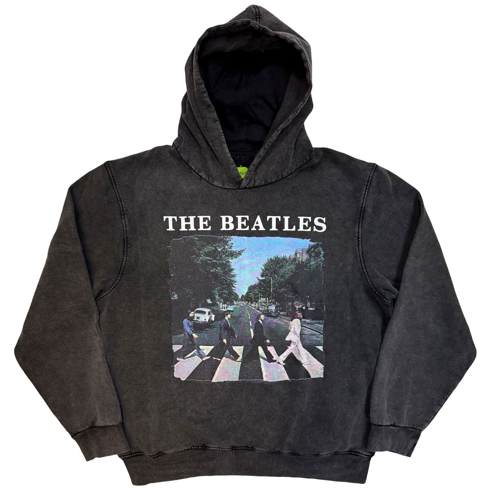 Mikina The Beatles - Abbey Road & Logo, Unisex,Šedá,M