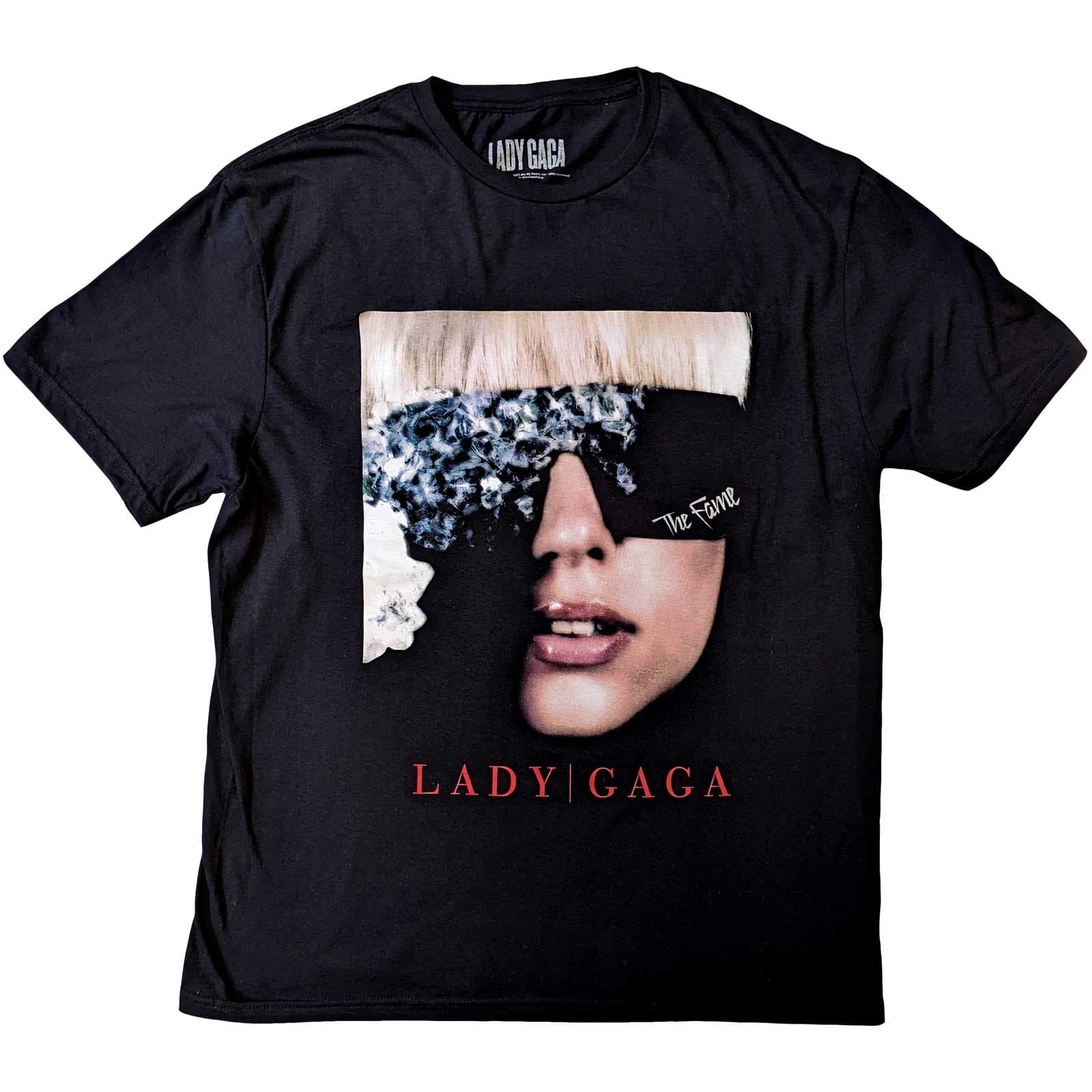 Tričko Lady Gaga - The Fame Photo, Unisex,Čierna,S