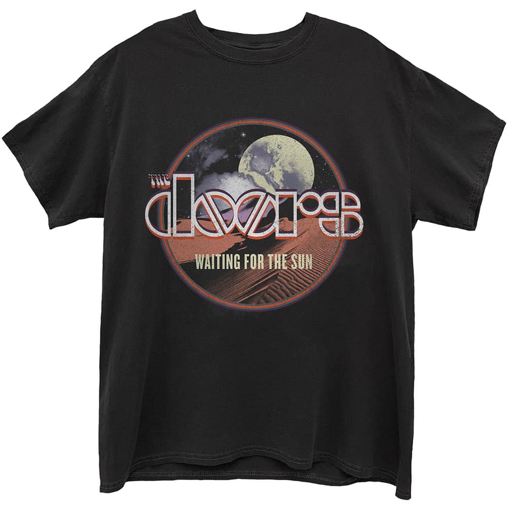 Tričko The Doors - Waiting For The Sun, Unisex,Čierna,S