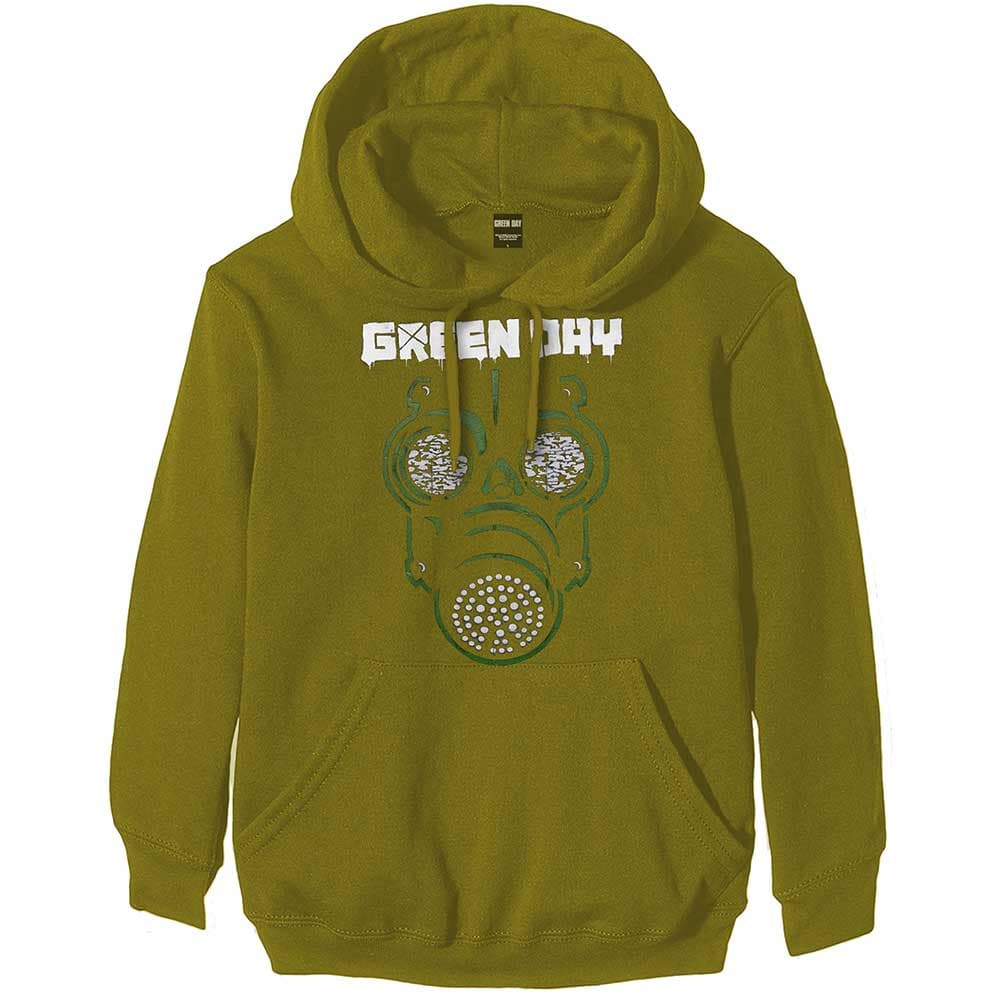 Mikina Green Day - Green Mask, Unisex,Zelená,L