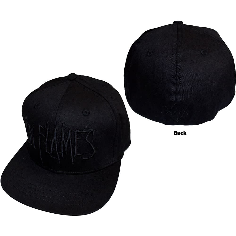 Šiltovka In Flames - Black Logo, Unisex,Čierna,Univerzálna