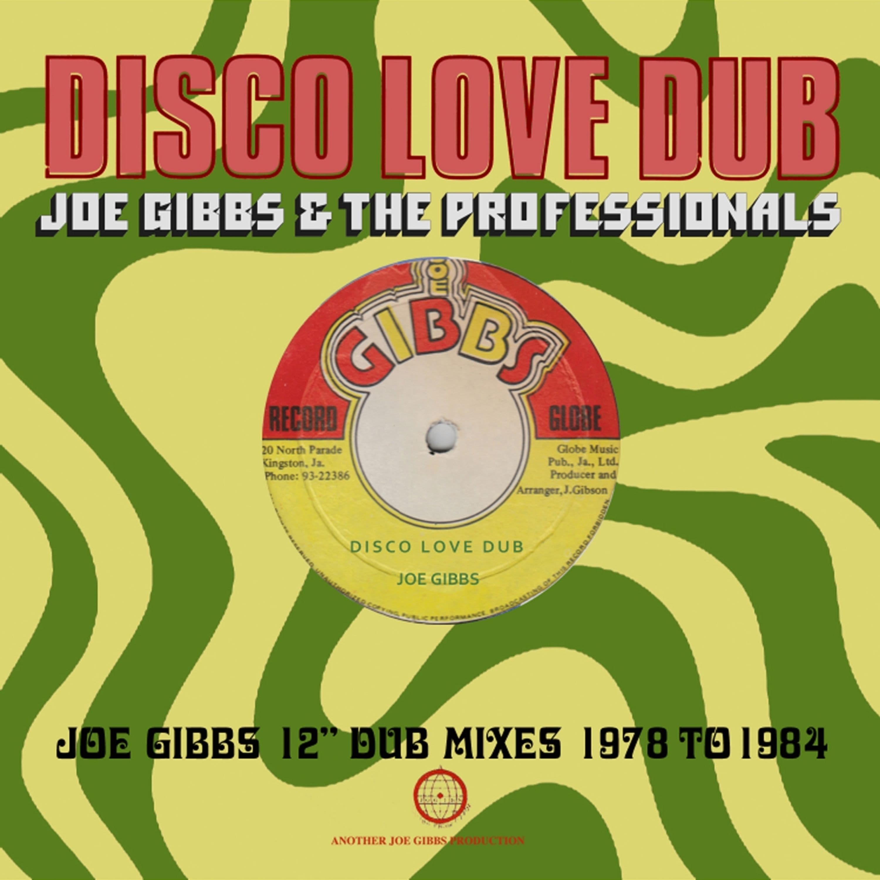 CD Joe Gibbs & The Professionals - DISCO LOVE DUB - JOE GIBBS 12" DUB MIXES 1978-1984
