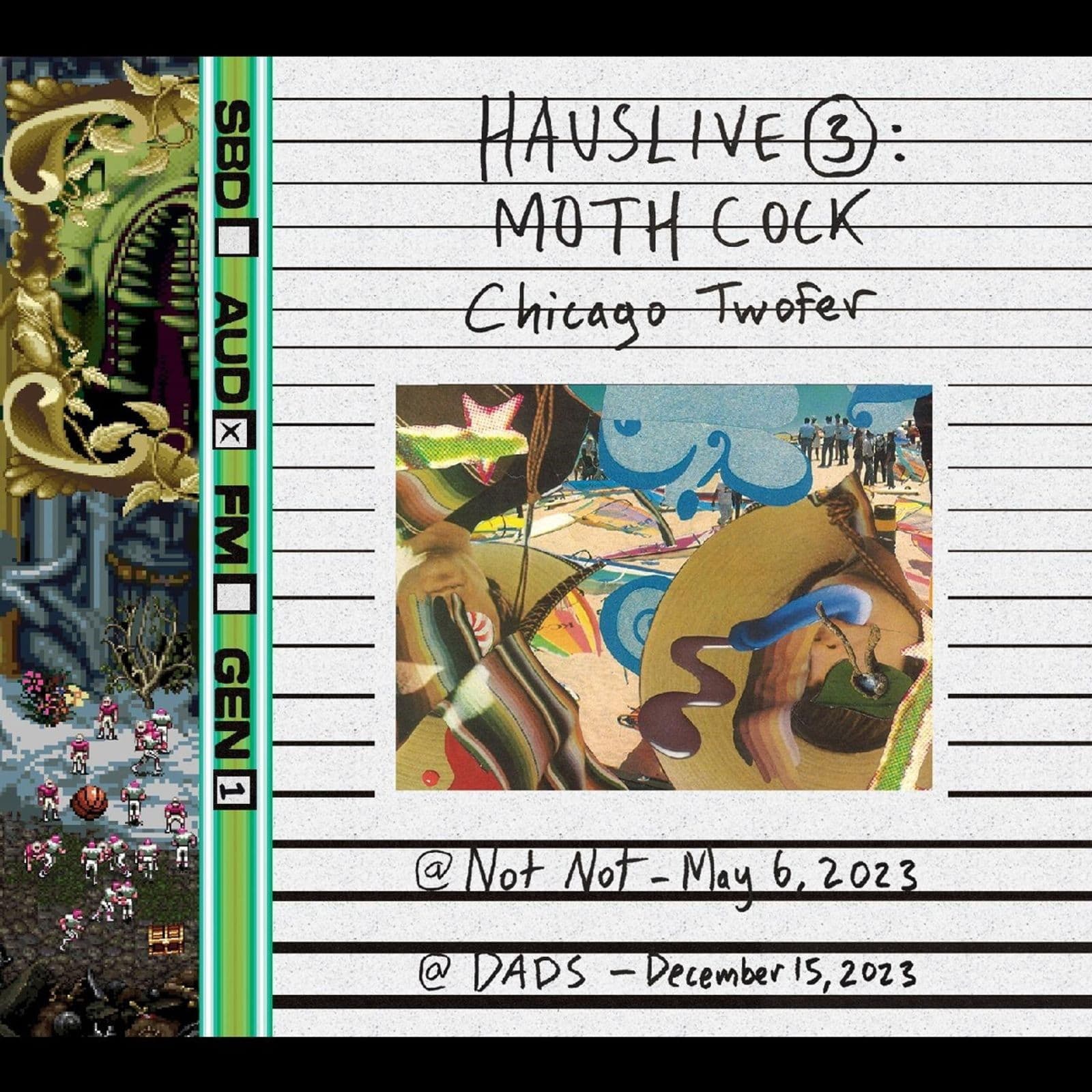 CD Moth Cock - HAUSLIVE 3: CHICAGO TWOFER