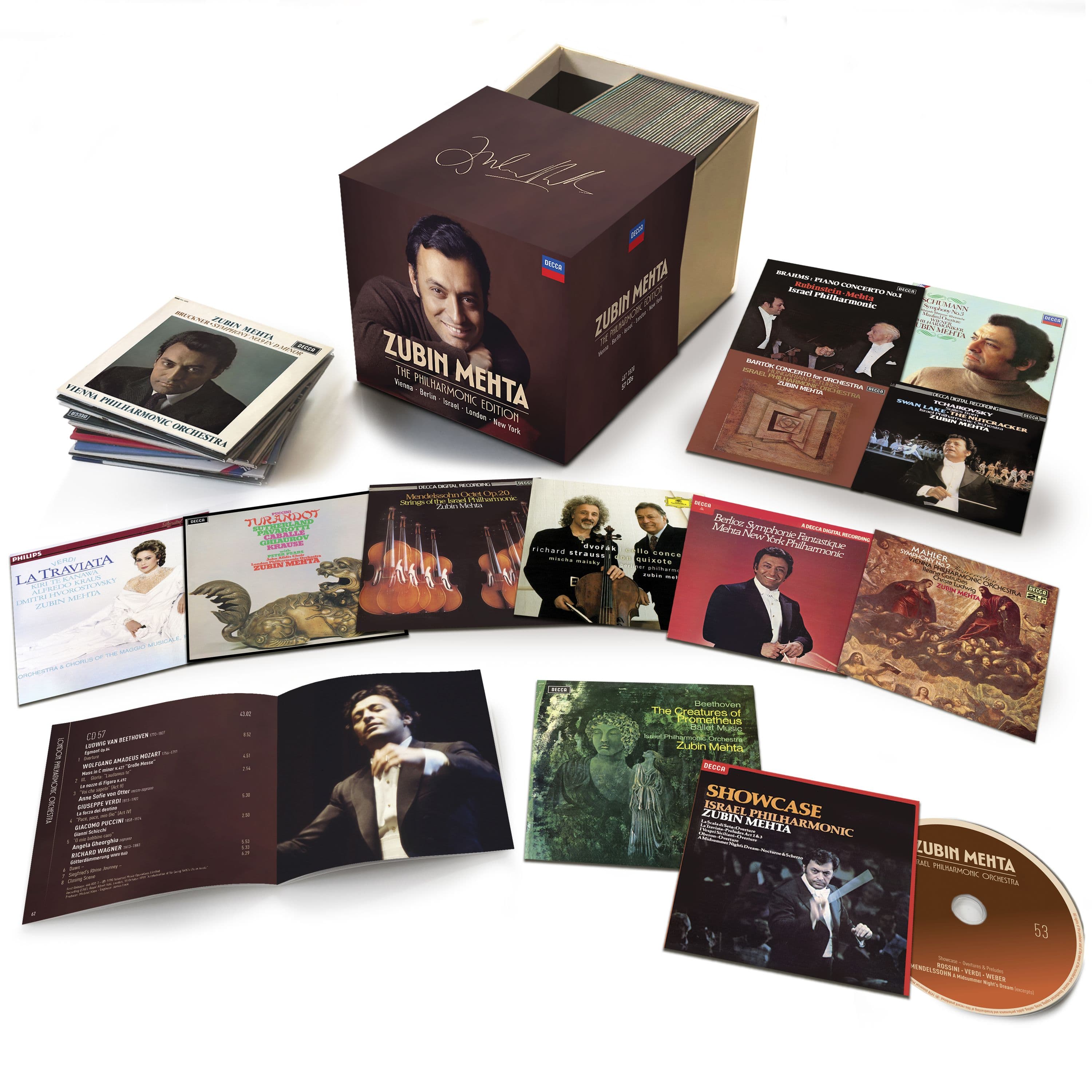 CD Zubin Mehta - THE PHILHARMONIC EDITION