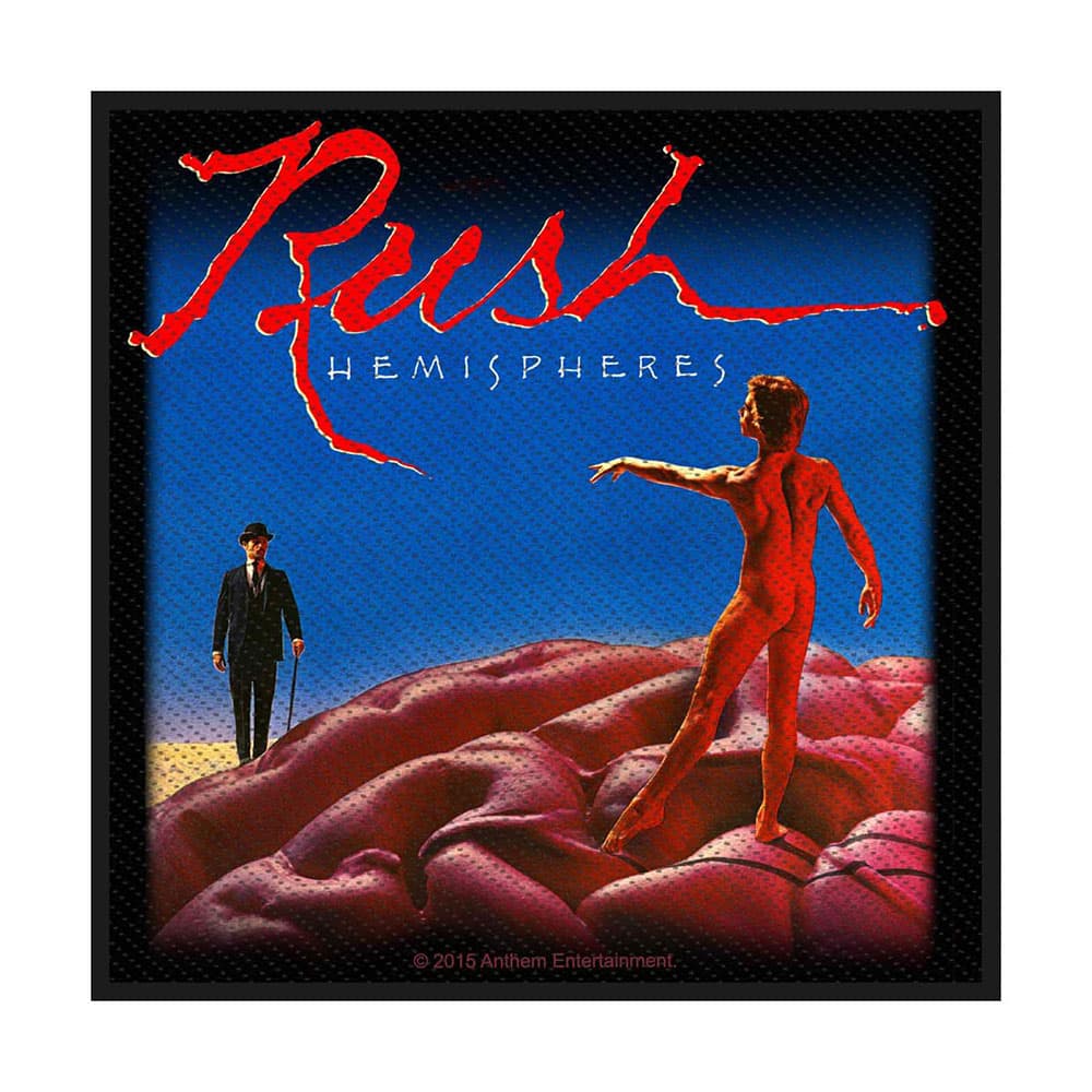Nažehlovačka Rush - Hemispheres