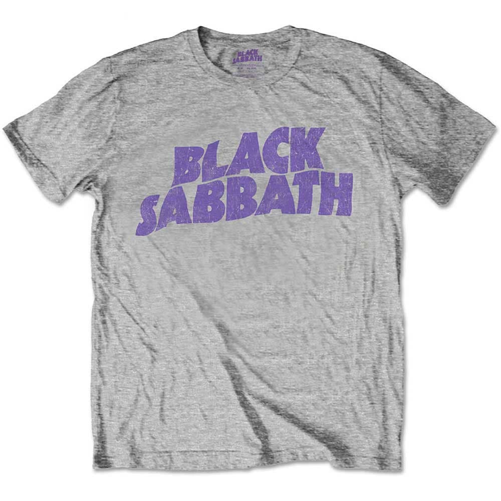 Tričko Black Sabbath - Wavy Logo, Dieťa,Šedá,7 – 8 rokov
