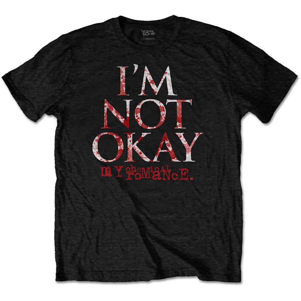 Tričko My Chemical Romance - I'm Not Okay, Unisex,Čierna,S