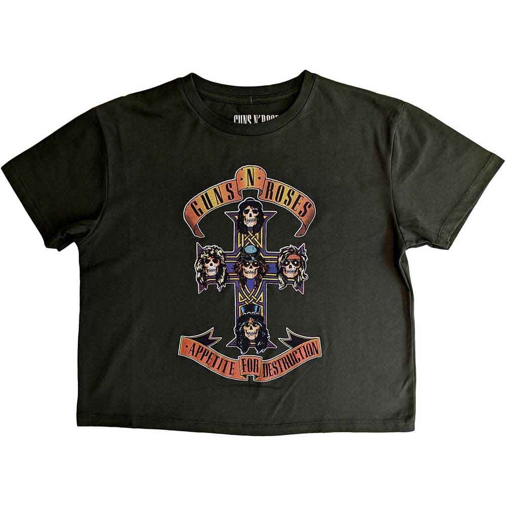 Tielko Guns N’ Roses - Appetite For Destruction, Žena,Zelená,M