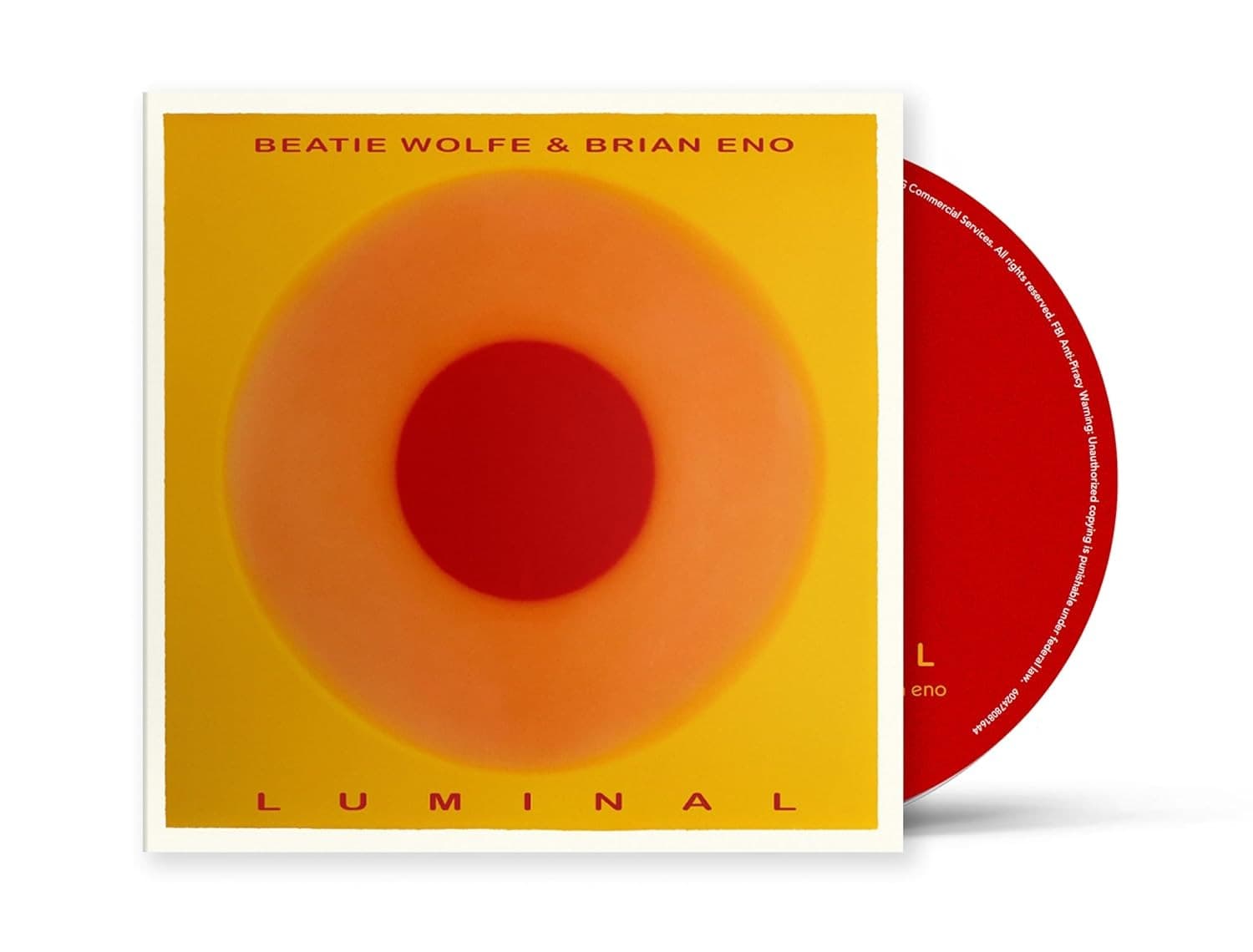 CD Brian Eno - ENO BRIAN/WOLFE BEATIE - Luminal