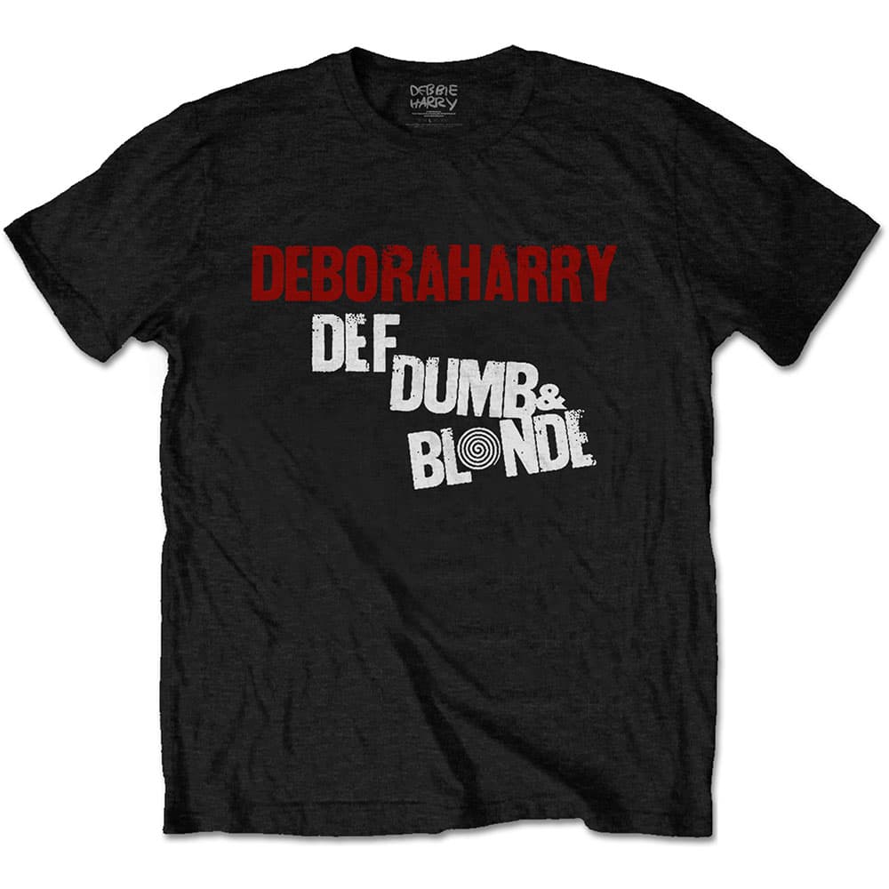 Tričko Debbie Harry - Def, Dumb & Blonde, Unisex,Čierna,S