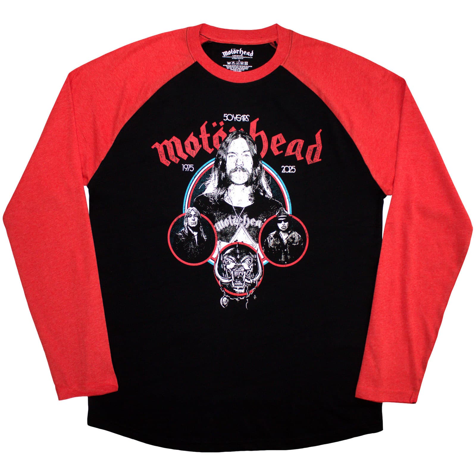 Tričko Motörhead - Band Circles, Unisex,Čierna,M