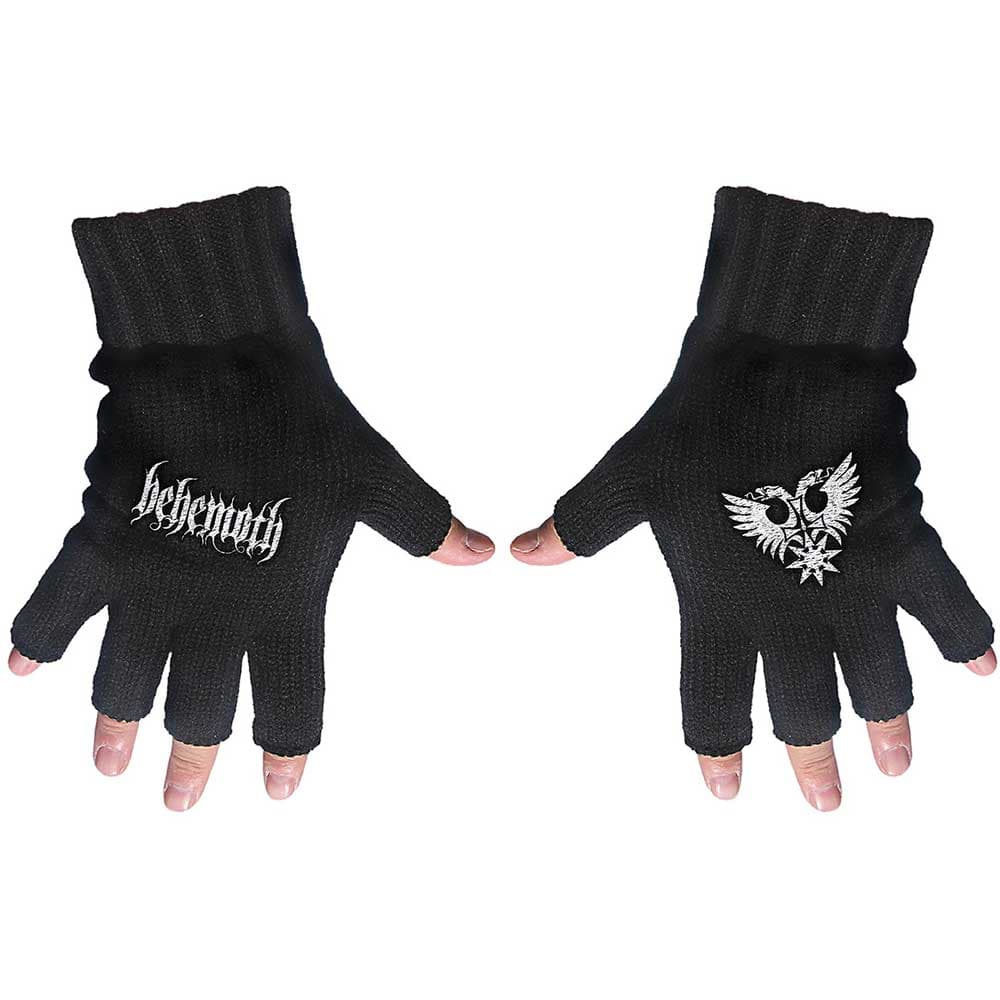 Rukavice Behemoth - Logo, Unisex,Čierna,Univerzálna