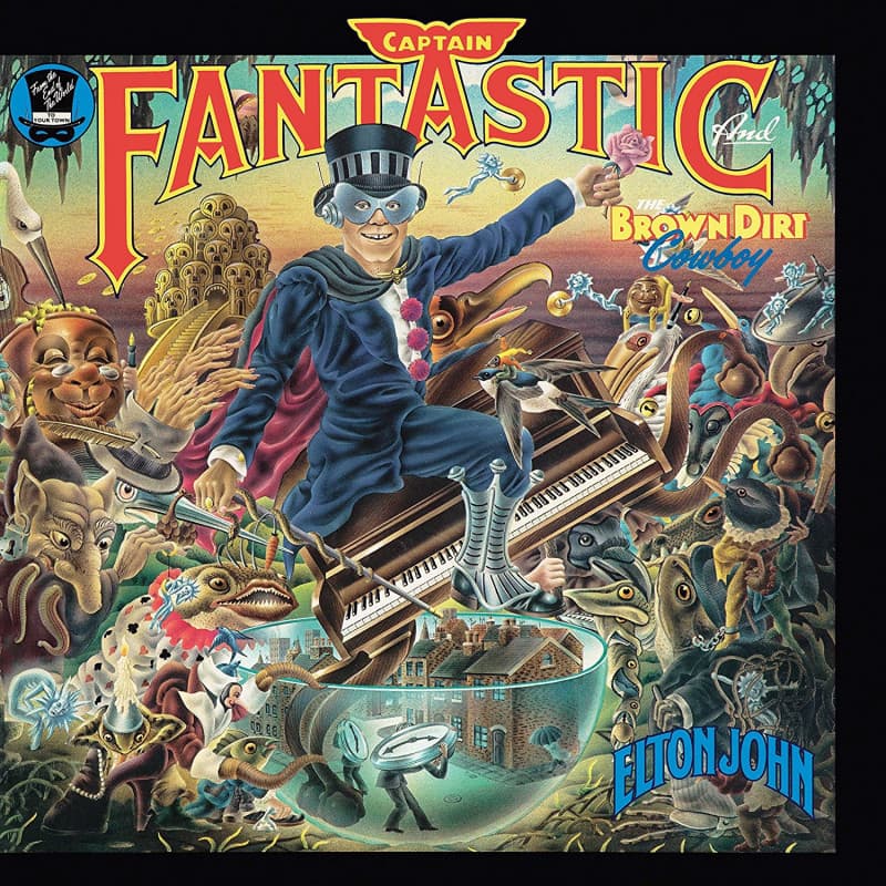 Vinyl Elton John - CAPTAIN FANTASTIC AND...