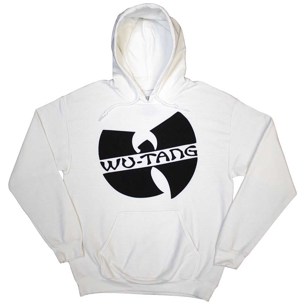 Mikina Wu-Tang Clan - Slanted Logo Mono, Unisex,Biela,S