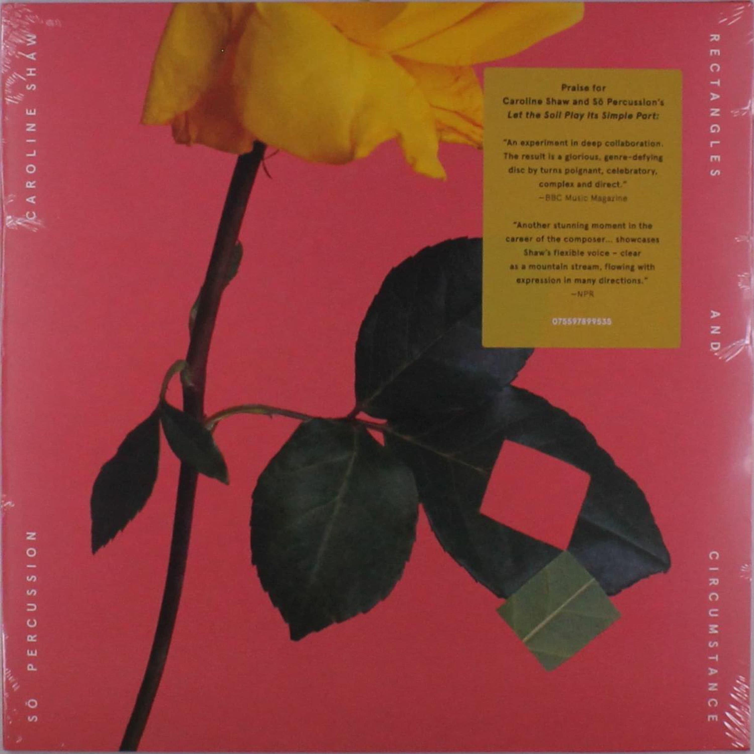 Vinyl Caroline Shaw & Sō Percussion - CAROLINE SHAW: RECTANGLES AND CIRCUMSTANCE