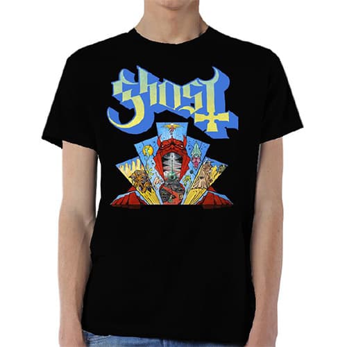 Tričko Ghost - Devil Window, Unisex,Čierna,L