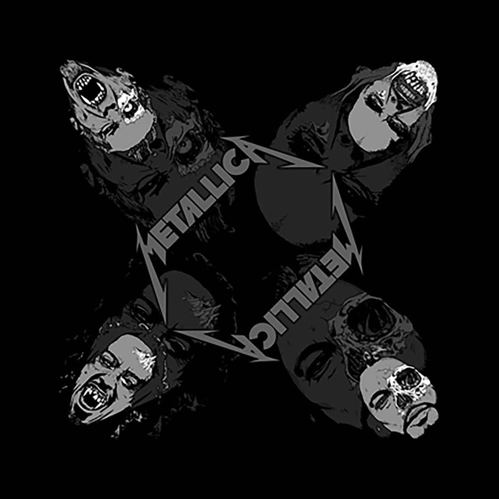 Šatka Metallica - Undead, Unisex,Čierna,Univerzálna