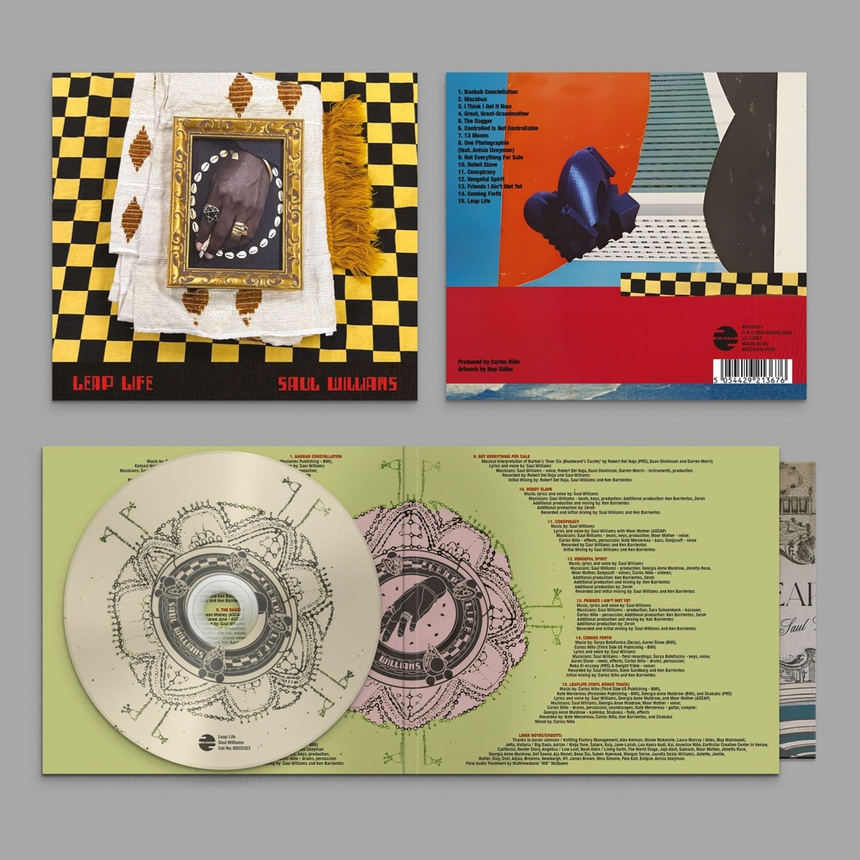 CD Saul Williams - LEAP LIFE
