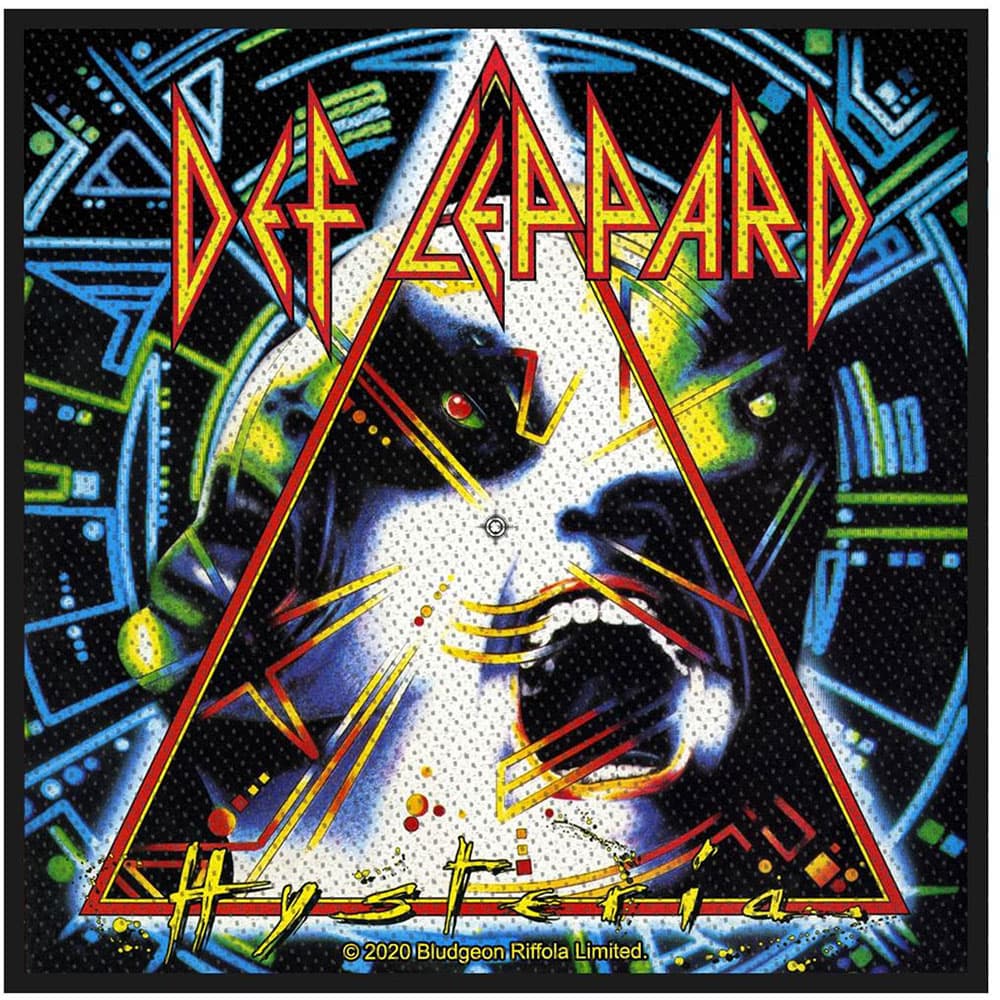 Nažehlovačka Def Leppard - Hysteria