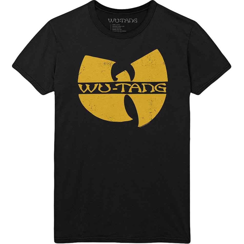 Tričko Wu-Tang Clan - Logo, Unisex,Čierna,M