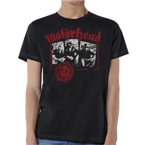 Tričko Motörhead - Stamped, Unisex,Čierna,S