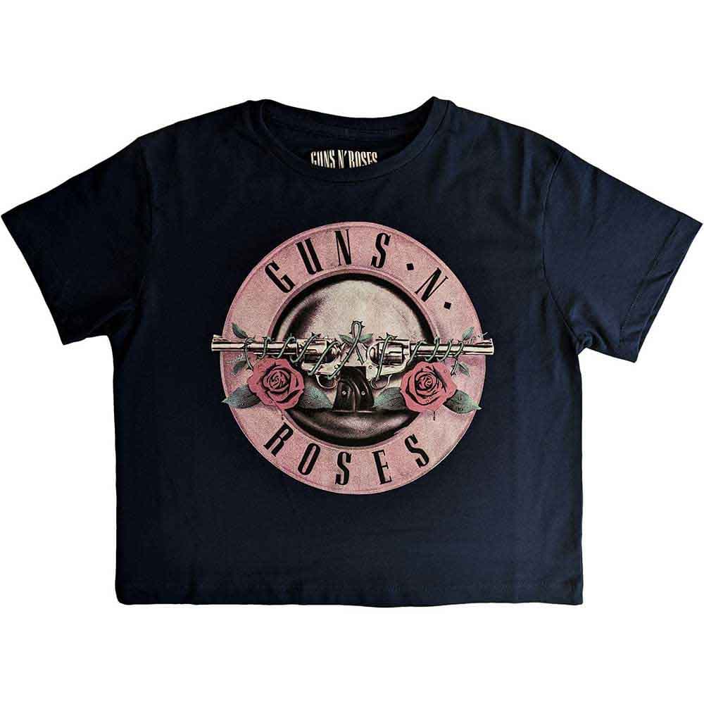 Tielko Guns N’ Roses - Classic Logo, Žena,Modrá,S