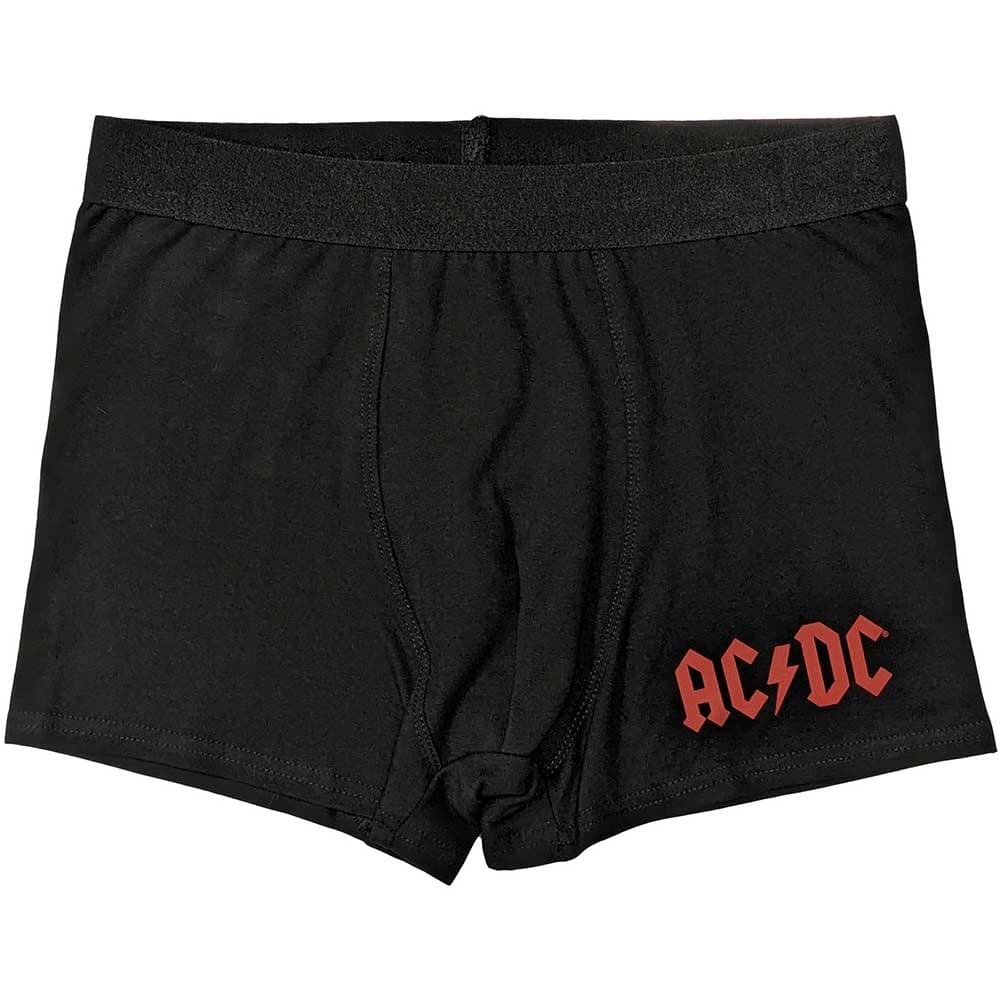 Spodné prádlo AC/DC - Logo, Unisex,Čierna,L