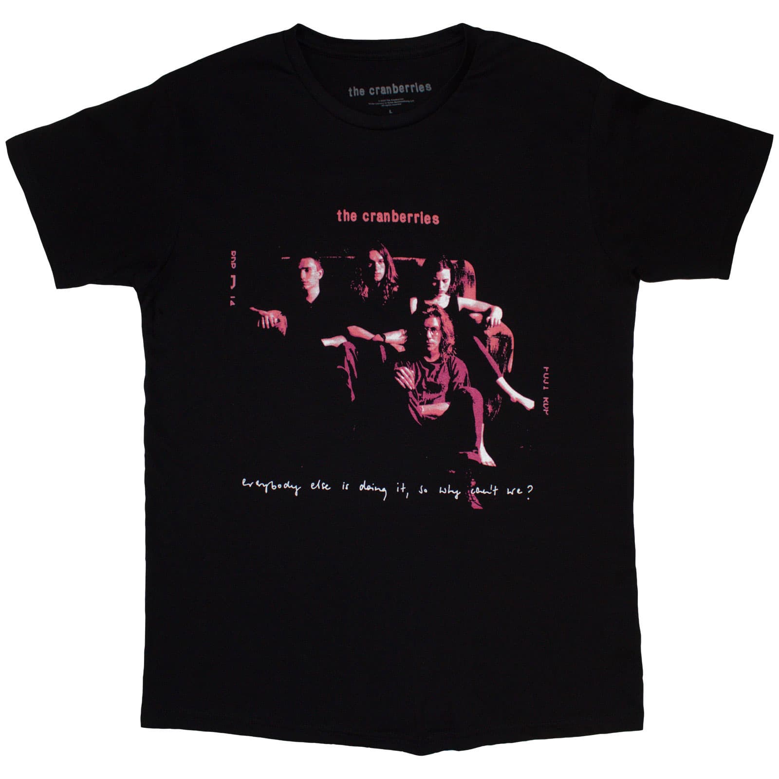 Tričko The Cranberries - Everybody Else, Unisex,Čierna,M